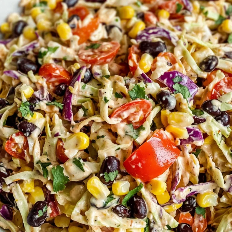 Easy Mexican Coleslaw Recipe