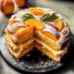 Fresh Peach Cake