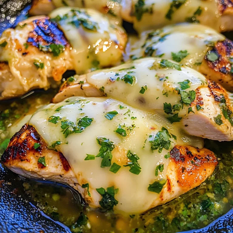 Grilled Salsa Verde Chicken with Pepper Jack