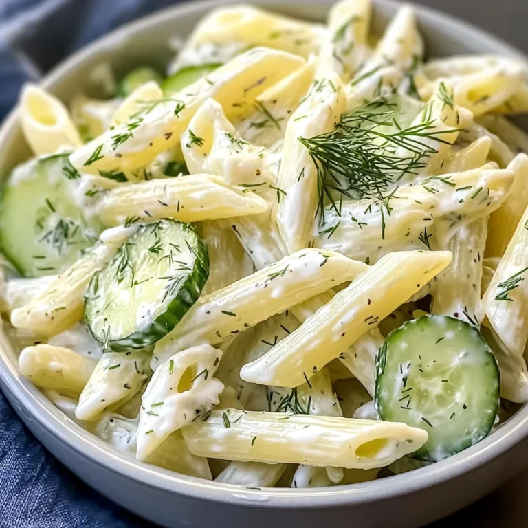 Healthy Cucumber Pasta Salad