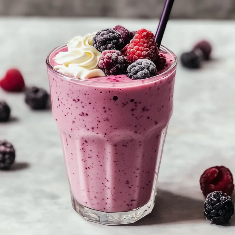 Healthy High Protein Smoothie (46 Grams Per Serving)