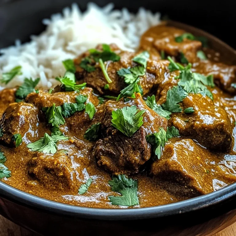 Heavenly Slow Cooker Indian Beef Curry for Cozy Nights