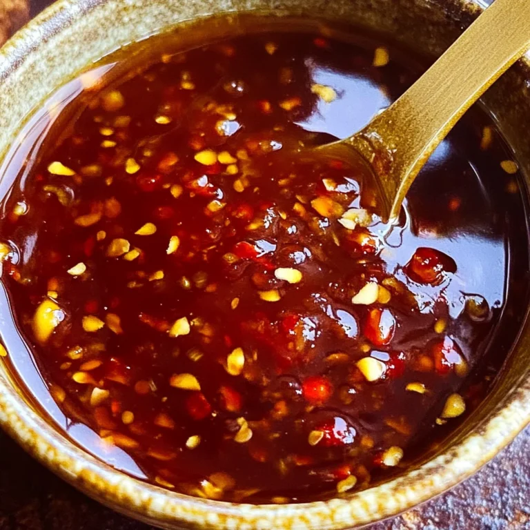 Homemade Sweet Chili Sauce