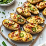 Jalapeno Popper Potato Skins