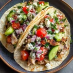 Mediterranean Chicken Tacos