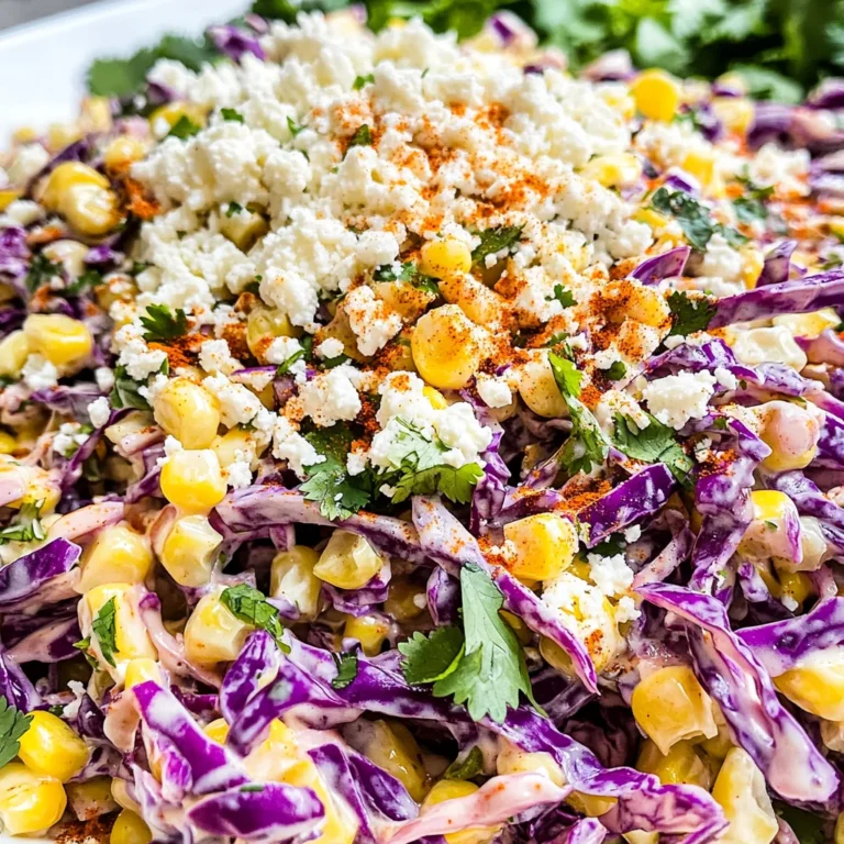 Mexican Street Corn Coleslaw