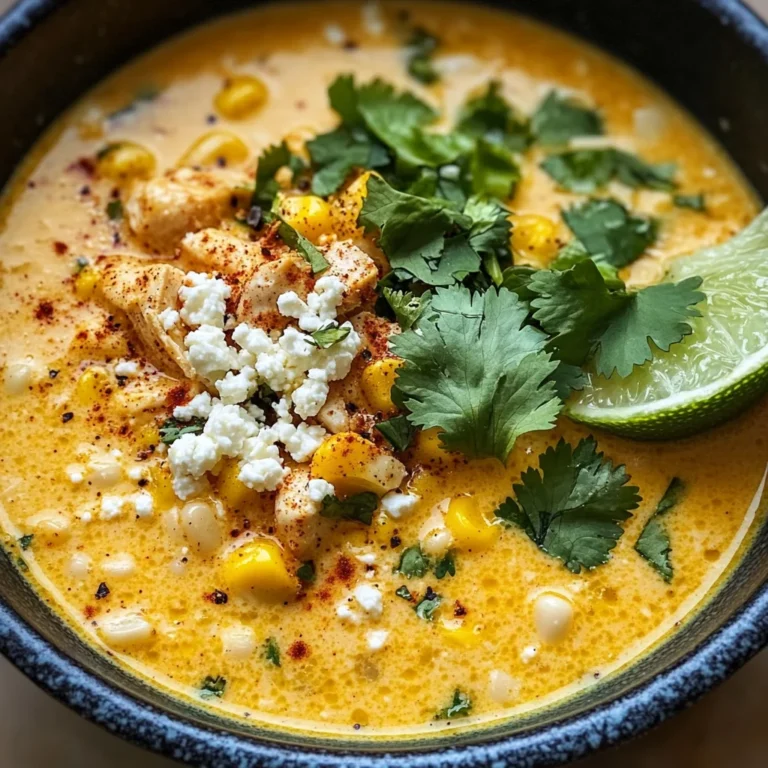 Mexican Street Corn Soup