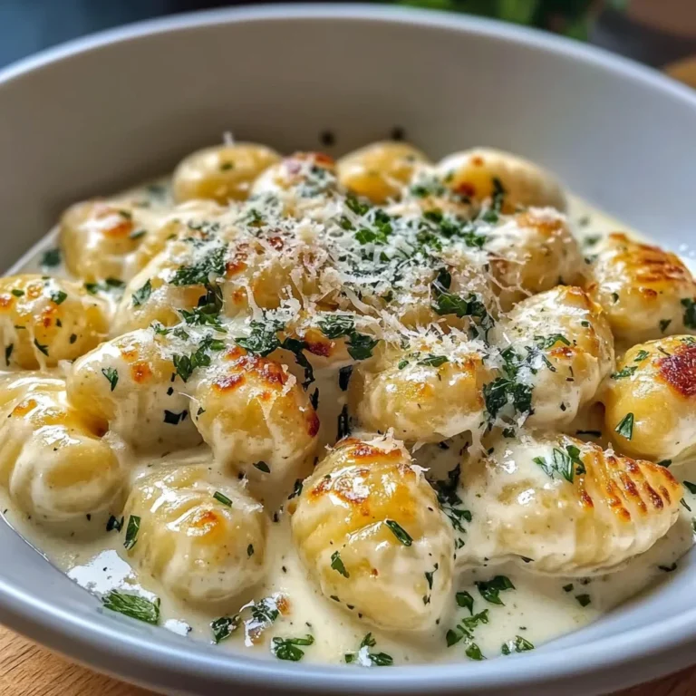 Millionaire Gnocchi with Creamy Sauce