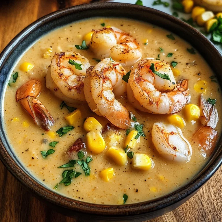 New Orleans Shrimp and Corn Bisque