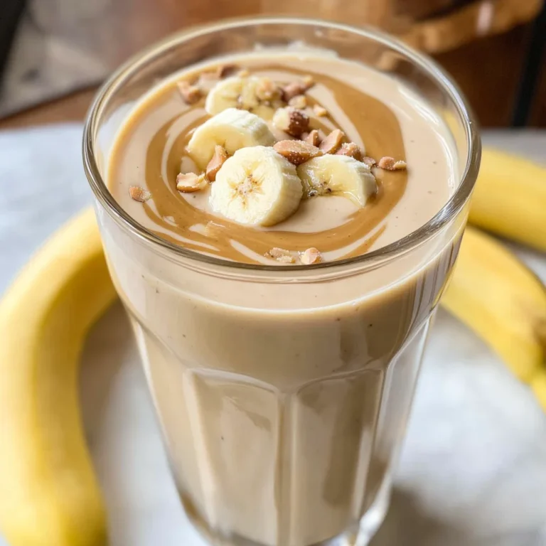 Peanut Butter Banana Smoothie