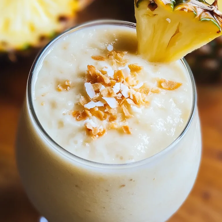 Piña Colada Smoothie