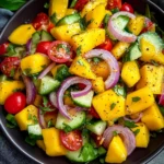Refreshing Mango Salad Recipe with Lime Dressing