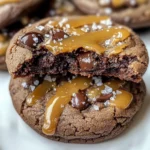 Salted Caramel Chocolate Cookies