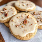 Soft Maple Cookies with Brown Butter Icing