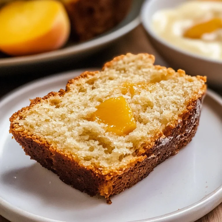 Southern Peach Bread