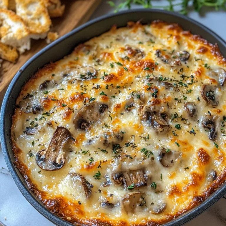 Stuffed Mushroom Dip