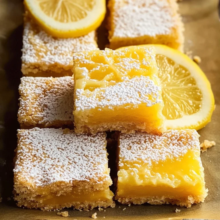 Super Easy Lemon Bars