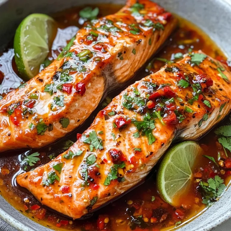 Sweet Chilli Salmon