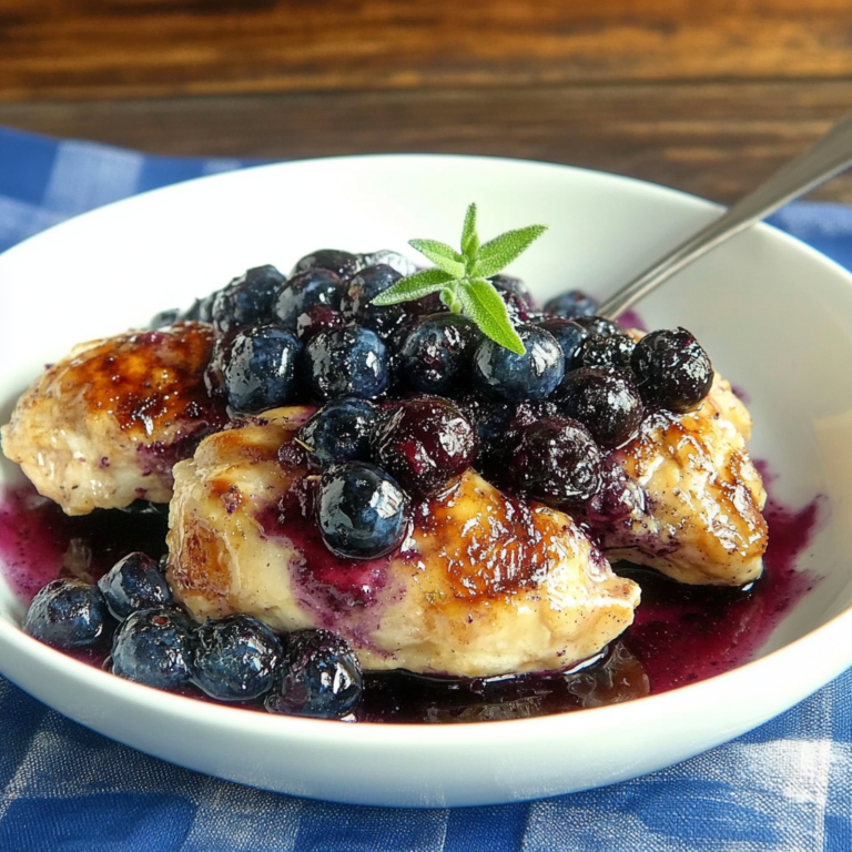 Blueberry Thyme Chicken