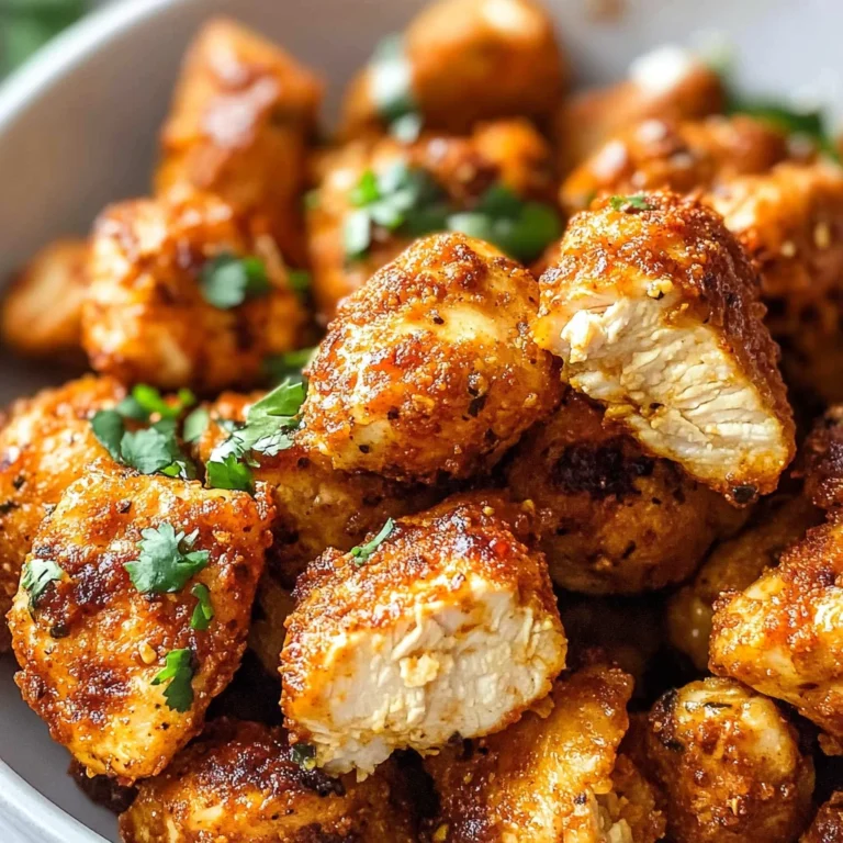 Air Fryer Chicken Bites