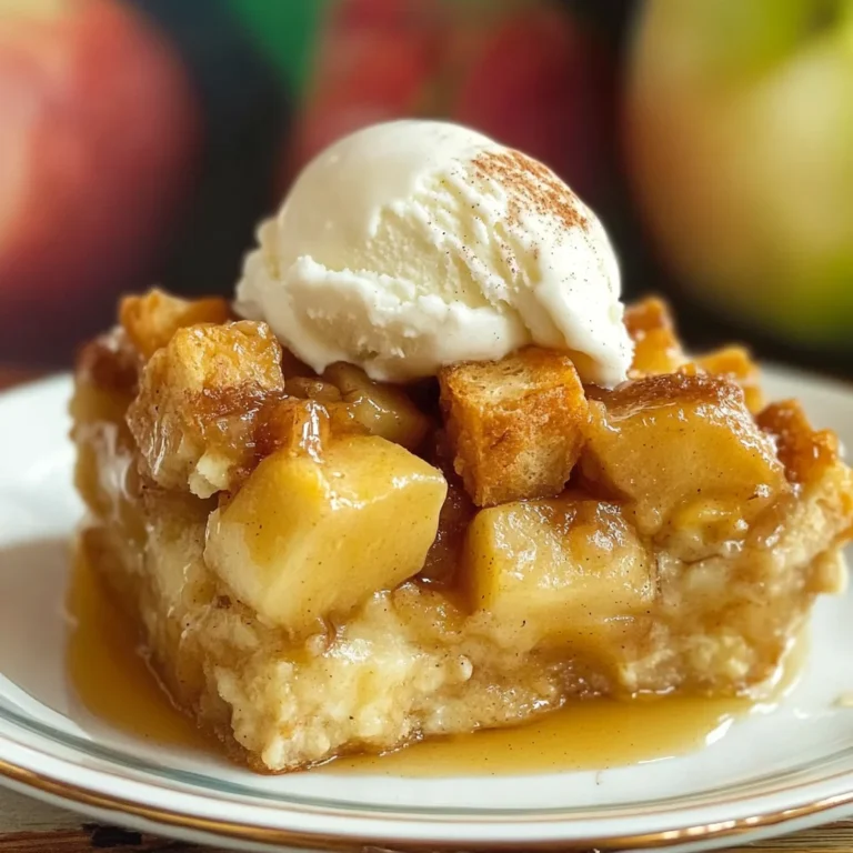 Apple Pie Bread Pudding Recipe