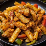 Authentic Jerk Chicken Rasta Pasta