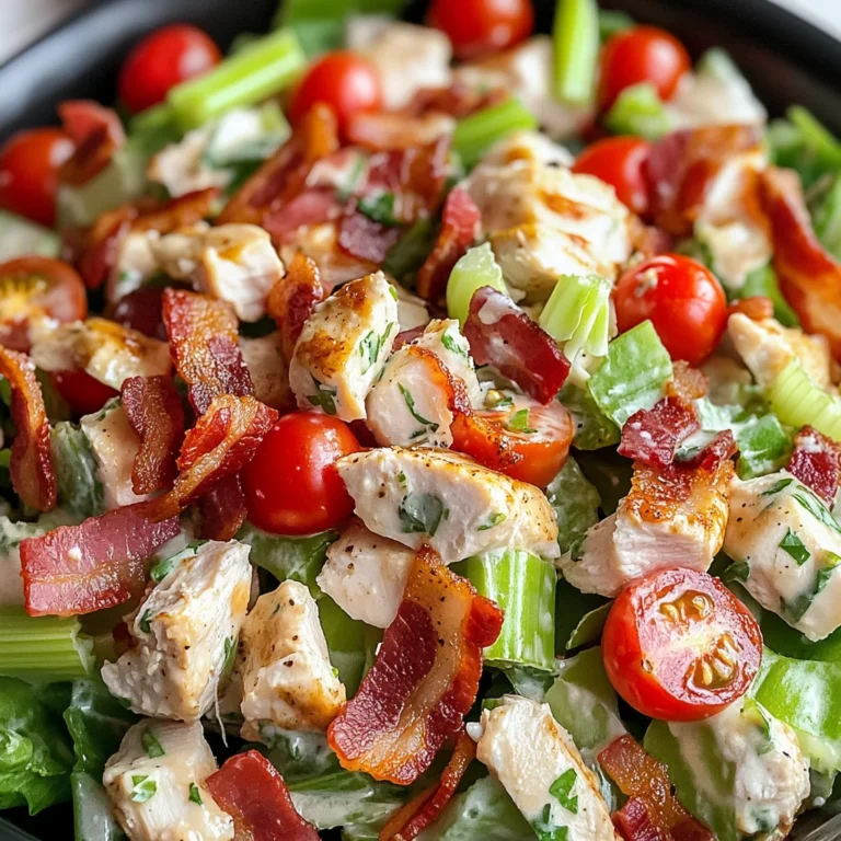 BLT Chicken Salad Recipe