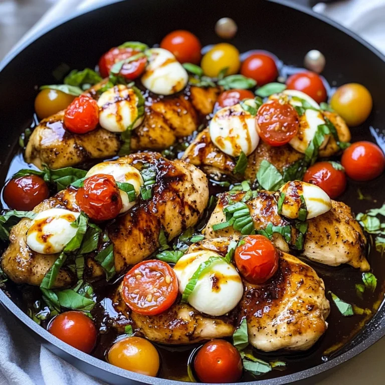 Balsamic Glazed One Pan Chicken
