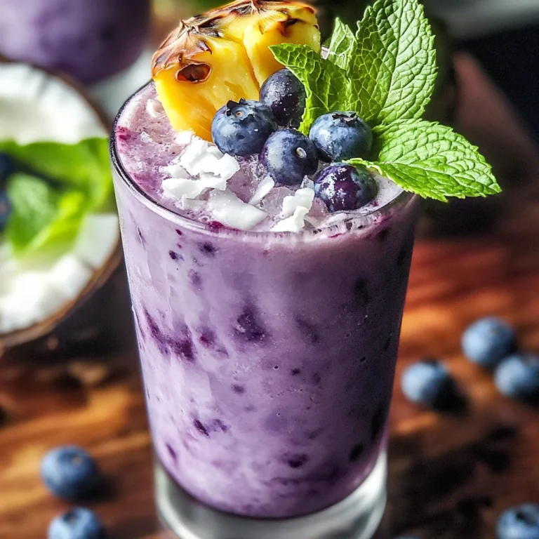 Blueberry Colada