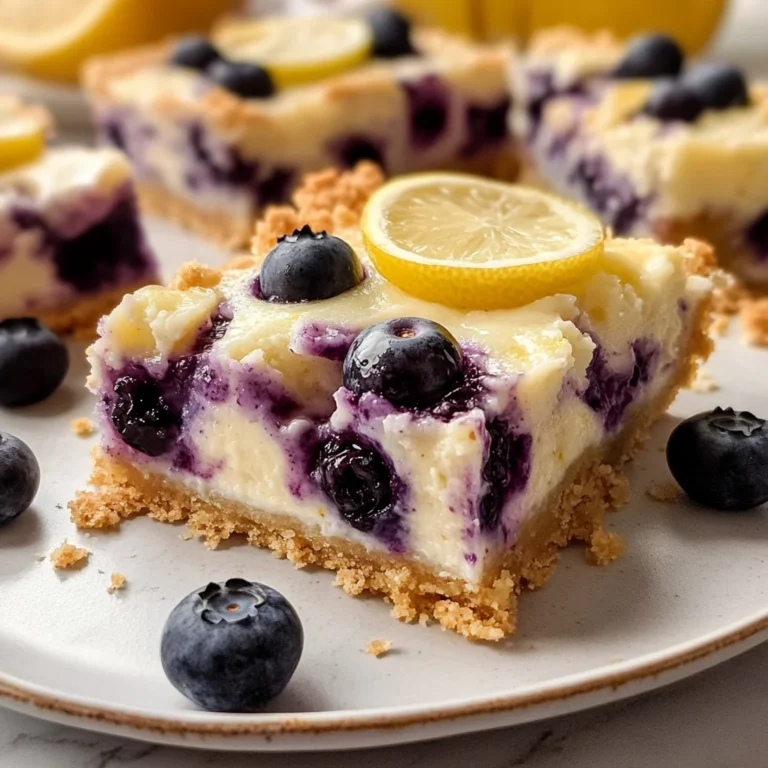 Blueberry Lemon Pie Bars