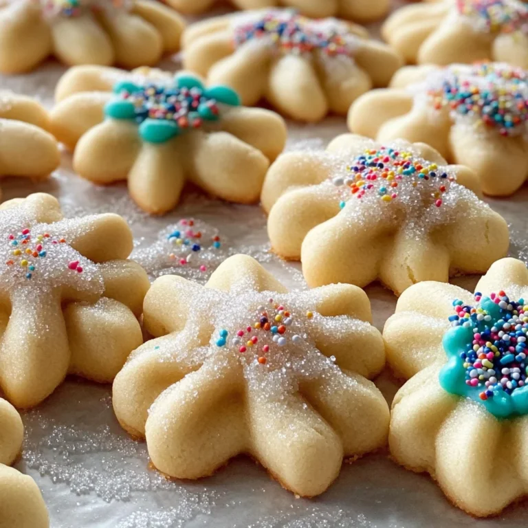 Buttery Spritz Cookies