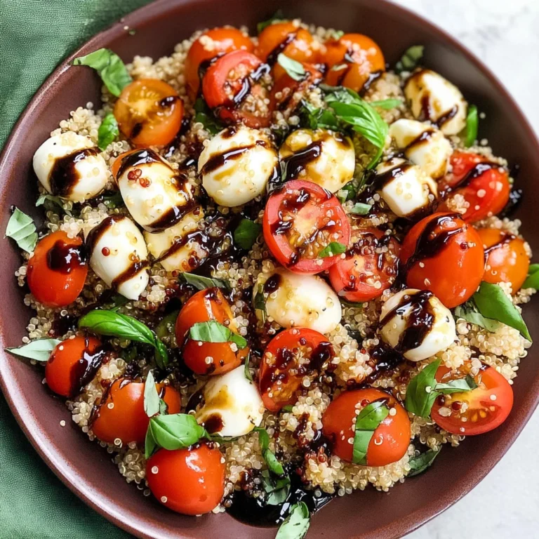 Caprese Quinoa Salad