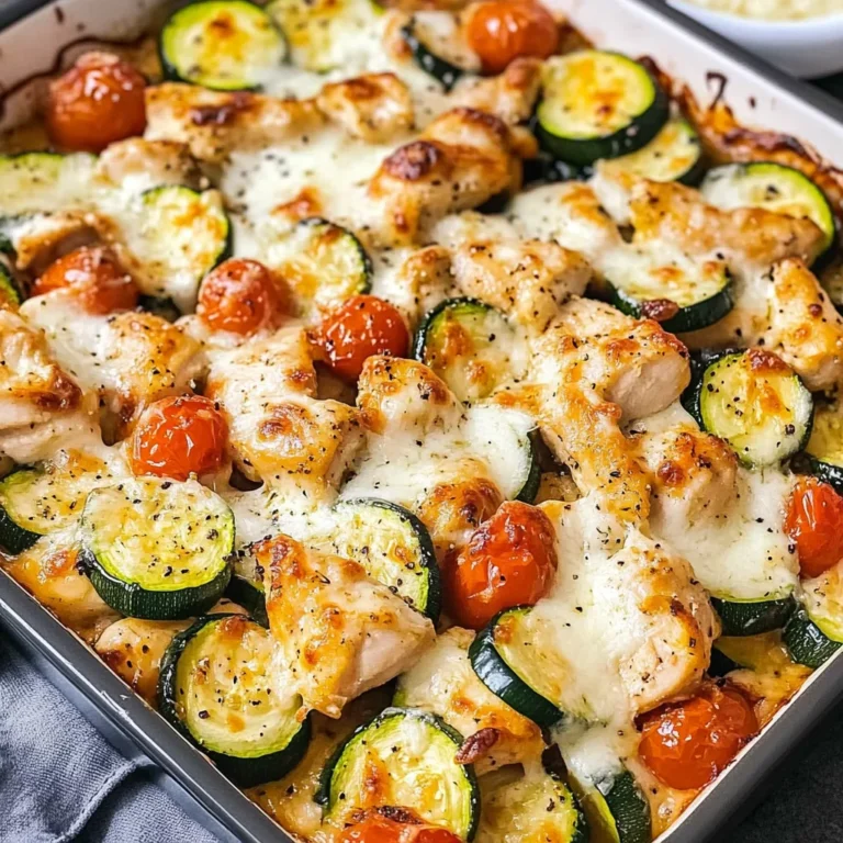 Chicken Zucchini Bake: An Incredible Ultimate Recipe for 4