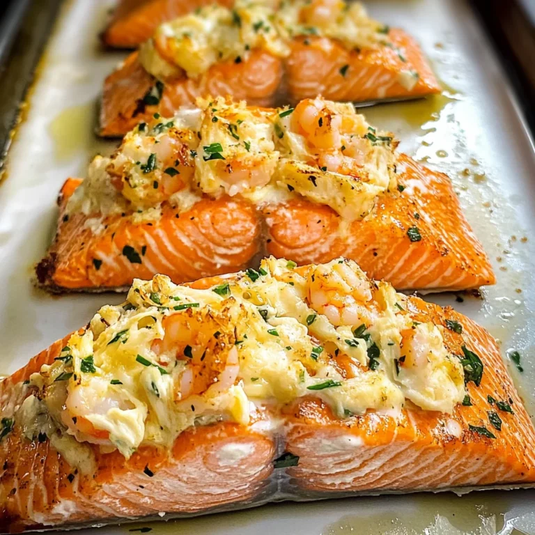 Crab Shrimp Stuffed Salmon The Ultimate Seafood Luxury