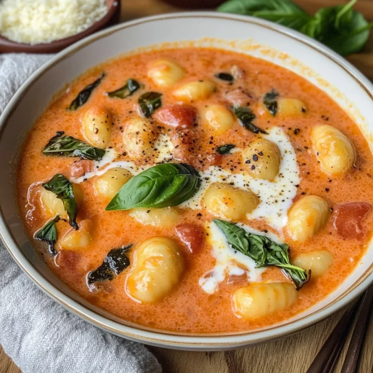 Easy Recipe for Gnocchi Soup