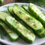 Garlic Dill Cucumbers