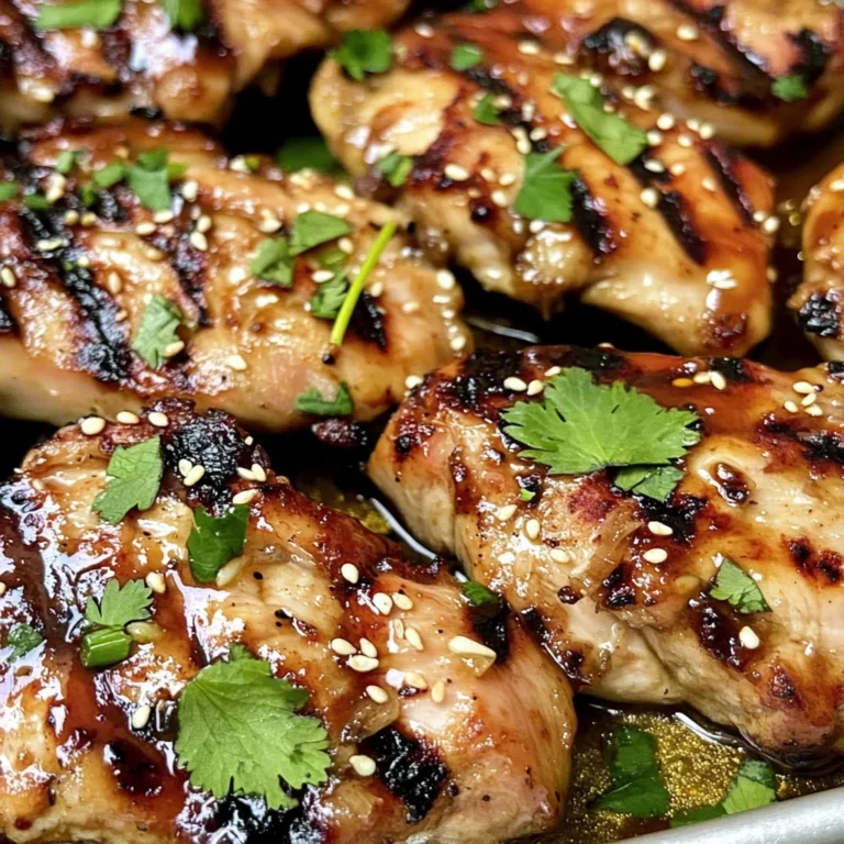 Grilled Asian Chicken