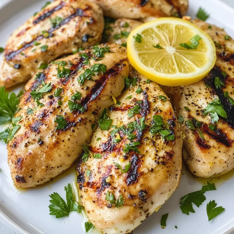 Grilled Lemon Chicken