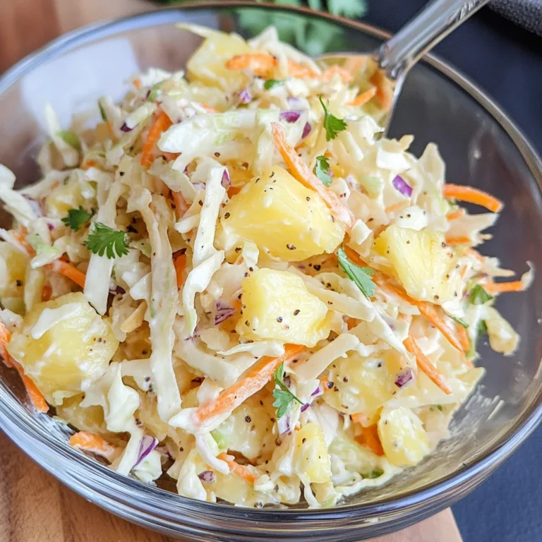 Hawaiian Coleslaw
