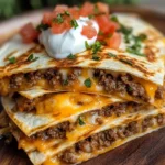High-Protein Beef Quesadilla
