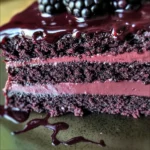 How to Make a Decadent Blackberry Velvet Gothic Cake at Home