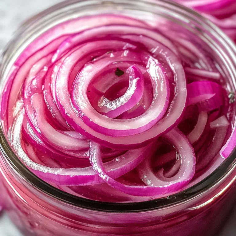 How to Pickle Red Onions