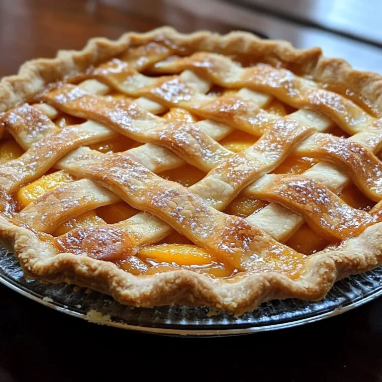 Ina Garten's Perfect Peach Pie