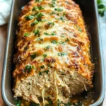 Juicy Garlic Parmesan Chicken Meatloaf: Comfort Food Delight
