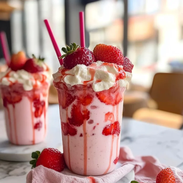 Korean Strawberry Milk