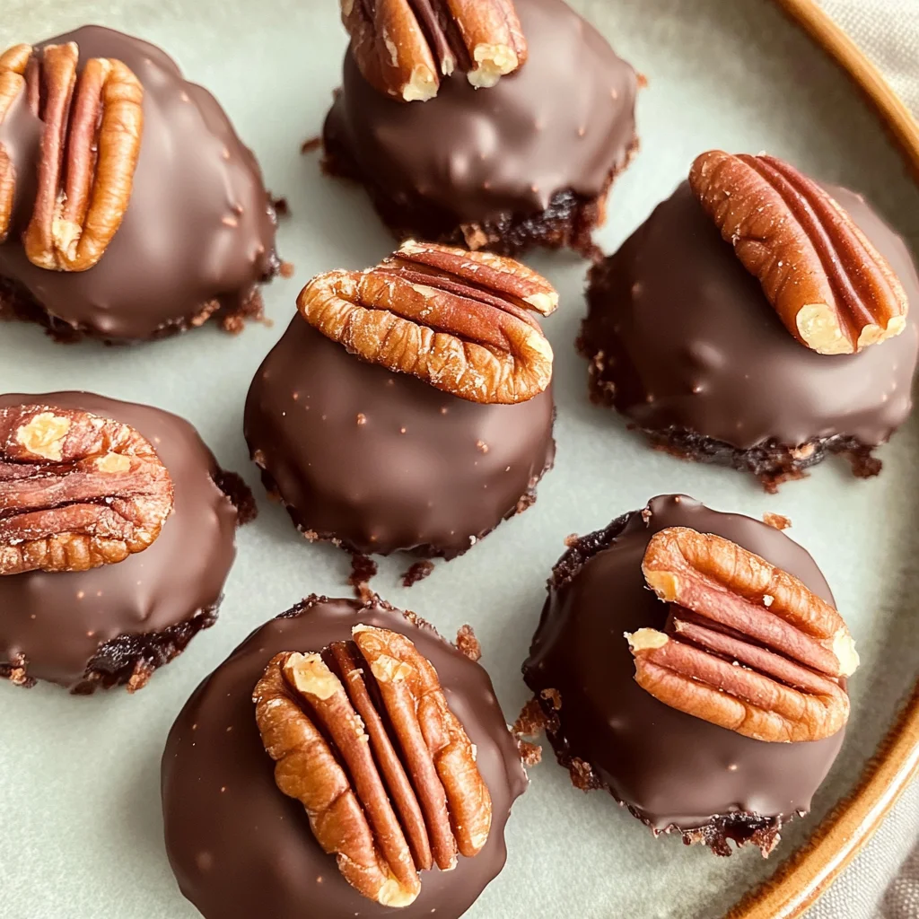 No-Bake Pecan Pie Bites