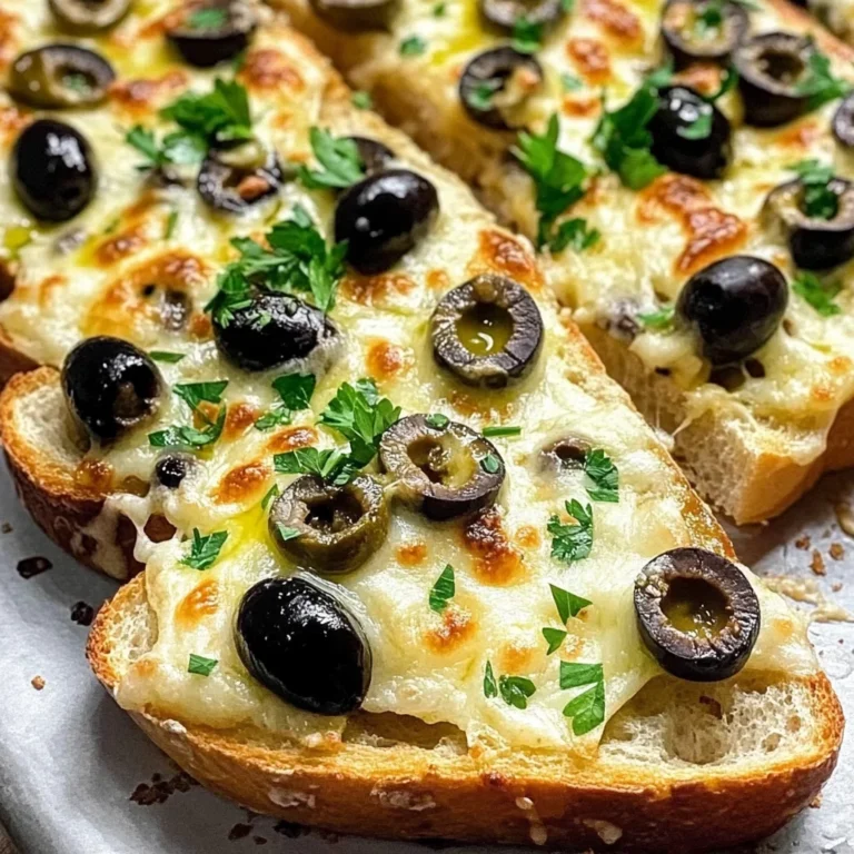 Olive Cheese Bread