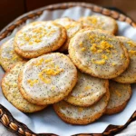 Orange Poppy Seed Cookies