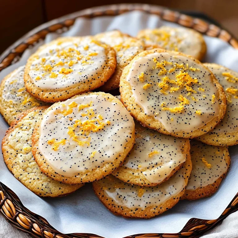 Orange Poppy Seed Cookies