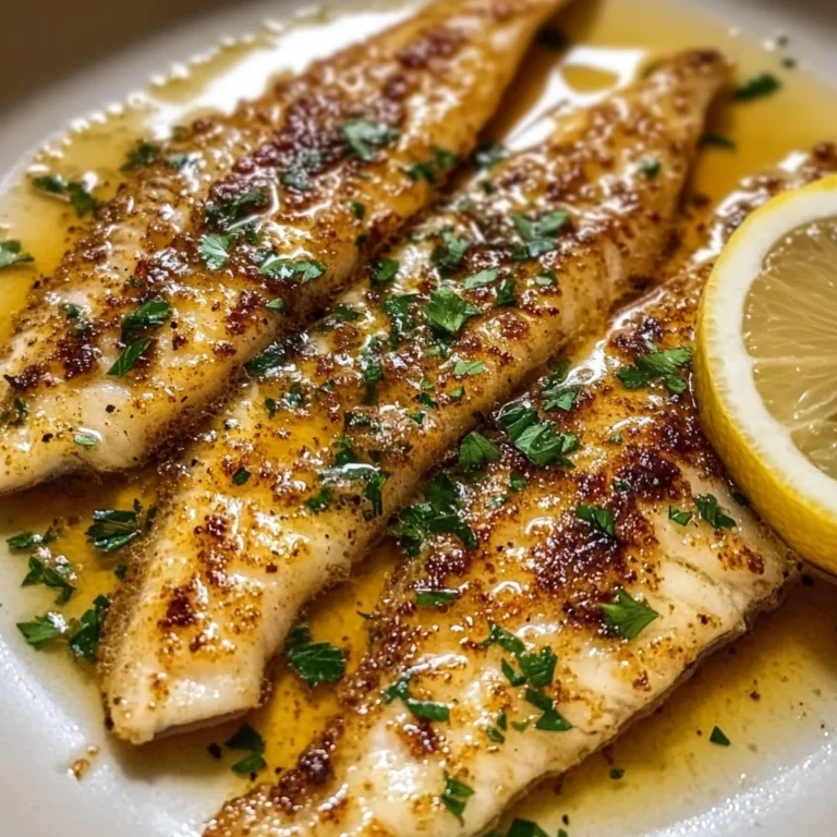 Pan-Seared Flounder with Brown Butter and Lemon